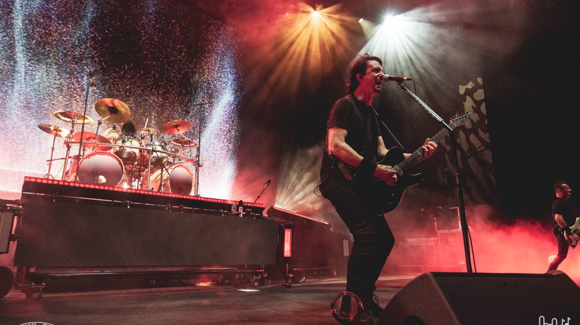 Gojira at Fiddler's Green 2023, photo by Dave The Photo Guy.