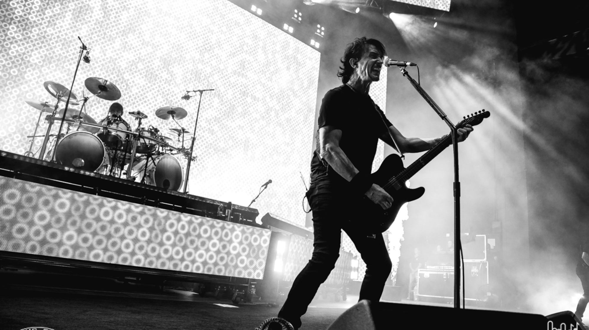 Gojira at Fiddler's Green 2023, photo by Dave The Photo Guy.