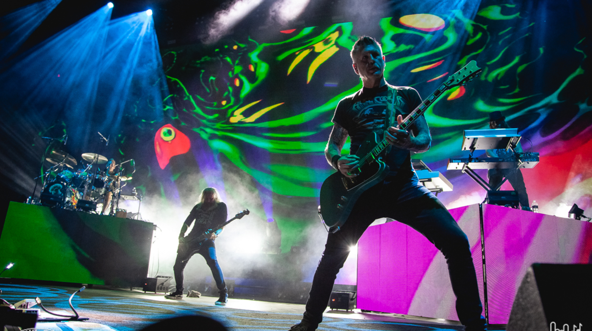 Mastodon at Fiddler's Green 2023, photo by Dave The Photo Guy.