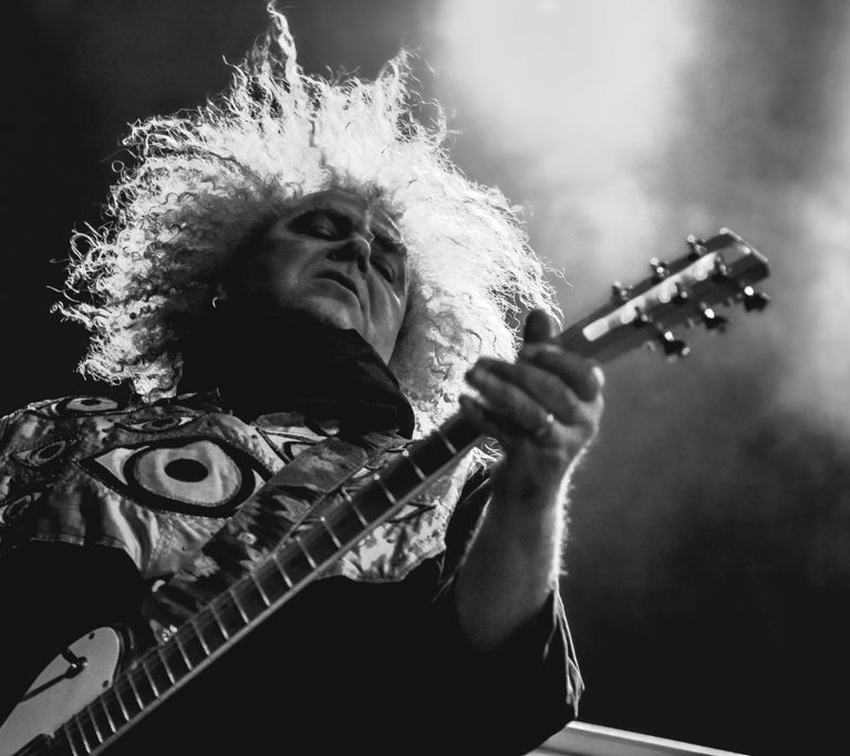 Buzz Osborne aka King Buzzo of Melvins performs at the Summit Music Hall on 10/09/2023.