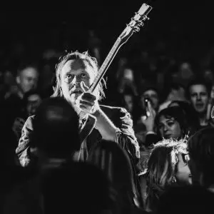Photo of Arcade Fire performing at Red Rocks Amphitheatre on Sept. 16, 2024