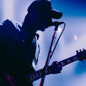 Photo of The Sword performing at the Gothic Theatre on August 19, 2025